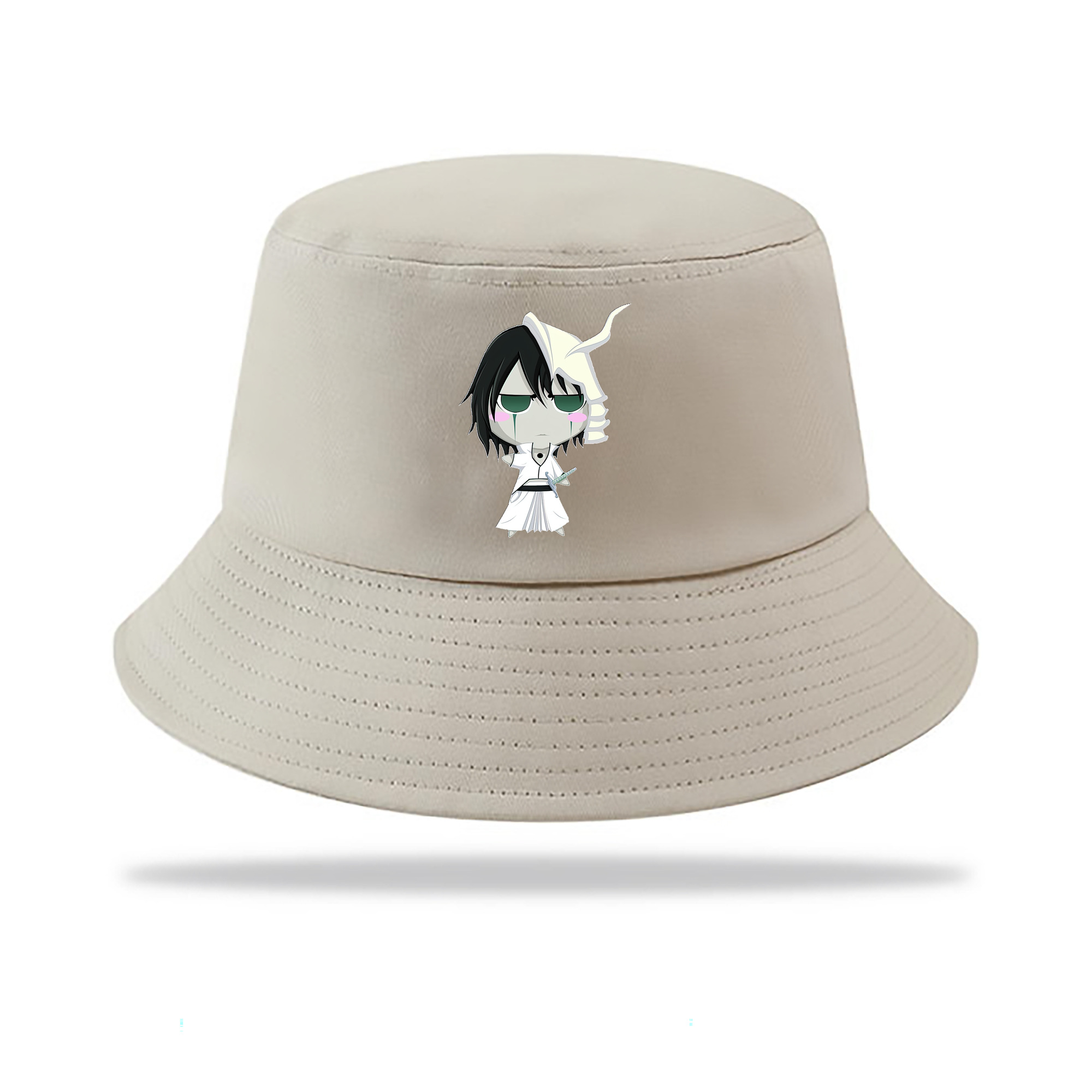 （画像用） ブリーチ ウルキオラ·シファー BLEACH Ulquiorra cifer アウトドア日除けバケットハット